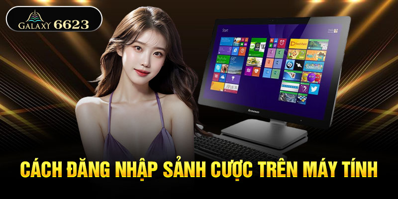 Cách đăng nhập sảnh cược trên máy tính