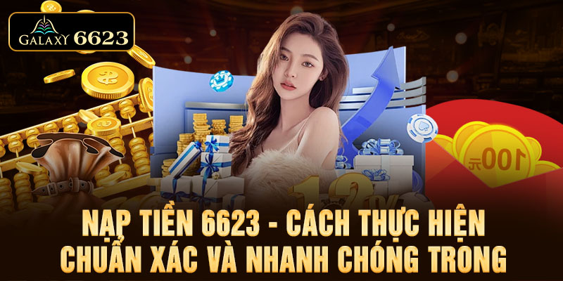 Nạp tiền 6623 với Internet Banking