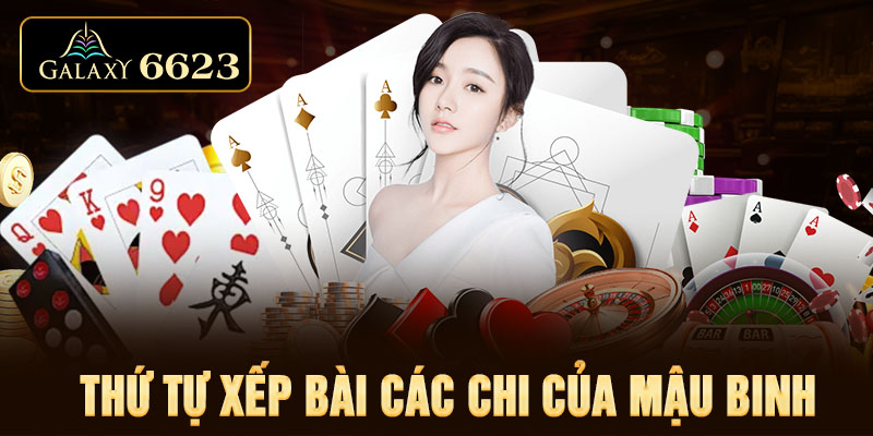 Thứ tự xếp bài các chi của Mậu Binh